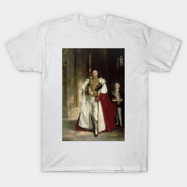 Charles Stewart, Sixth Marquess of Londonderry by John Singer Sargent T-Shirt by Classic Art Stall